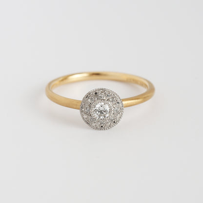 【 Le Marais 】Round Briliant Diamond Ring