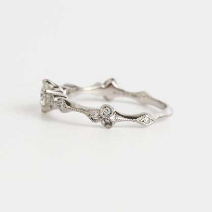 【 Grassland Bride 】Engagement Diamond Ring