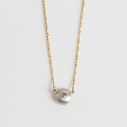 【 Le Marais 】Round Brilliant Diamond Necklace