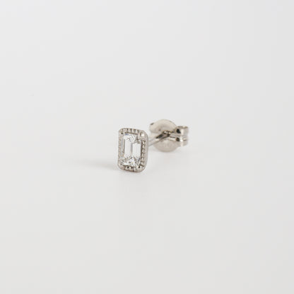 Fancy Cut Diamond Pierce / Emerald