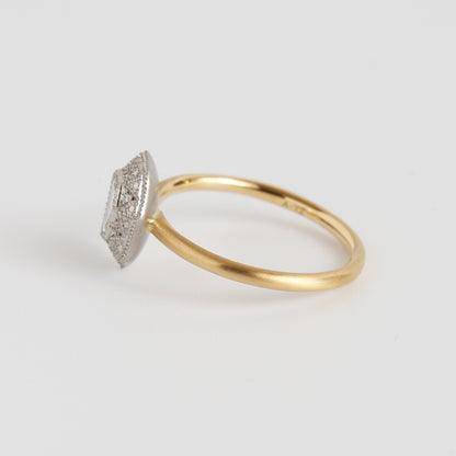 【 Le Marais 】Shild Diamond Ring