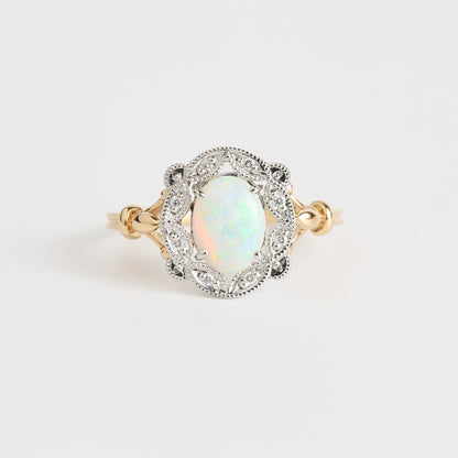 Grass Ring / Opal
